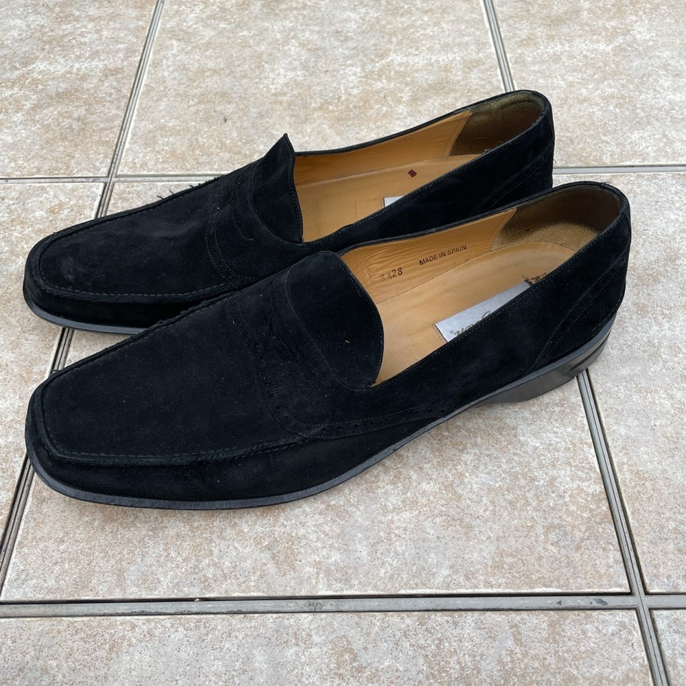 Mezlan Slip-on Suede Loafer
